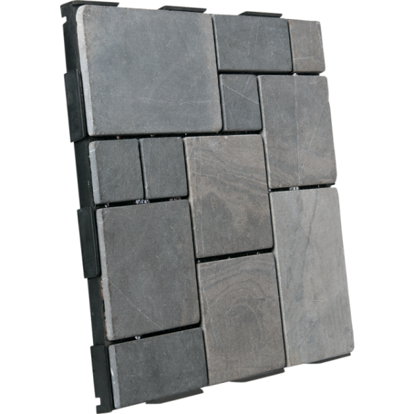 Garden Tile 30×30 – Patchwork Grey - Image 2