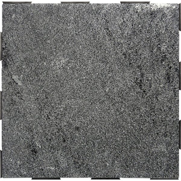 garden tiles black lava stone