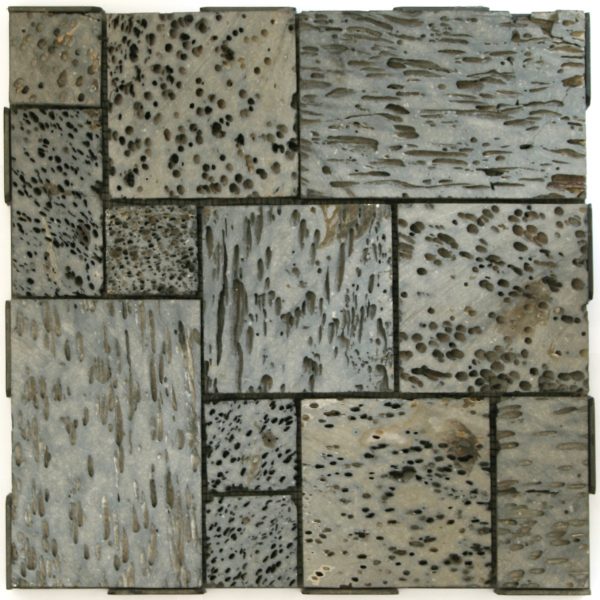 Lava Stone Patchwork 30x30 Garden Tile